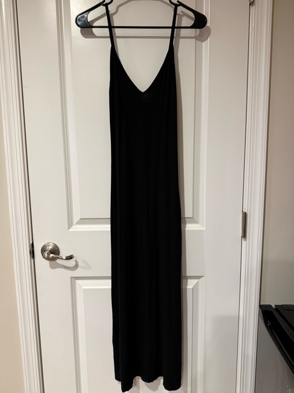 Casual Slip Maxi Dress - Minimalist Women's Dress